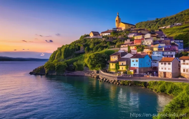 선셋포인트 석양 보러 가는 법 - **Golden Hour Photography by Coastal Cliffs**: A majestic coastal landscape bathed in the soft, warm... 선셋포인트 석양 보러 가는 법 - **Golden Hour Photography by Coastal Cliffs**: A majestic coastal landscape bathed in the soft, warm...