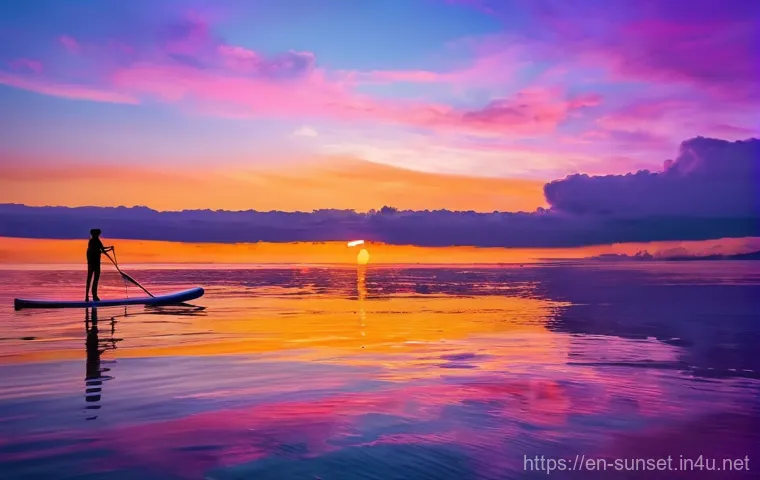 선셋포인트 해양 액티비티 - **High-Speed Jet Ski Thrill at Sunset Point:**
    A vibrant, dynamic shot of an athletic young adul...