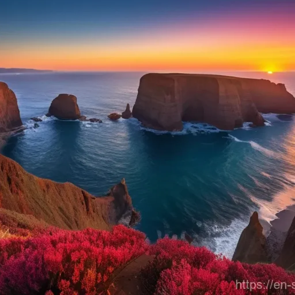 선셋포인트 여행 리뷰 - **Chasing the Horizon at Sunset Point**
A breathtaking, wide-angle shot of Sunset Point during t...