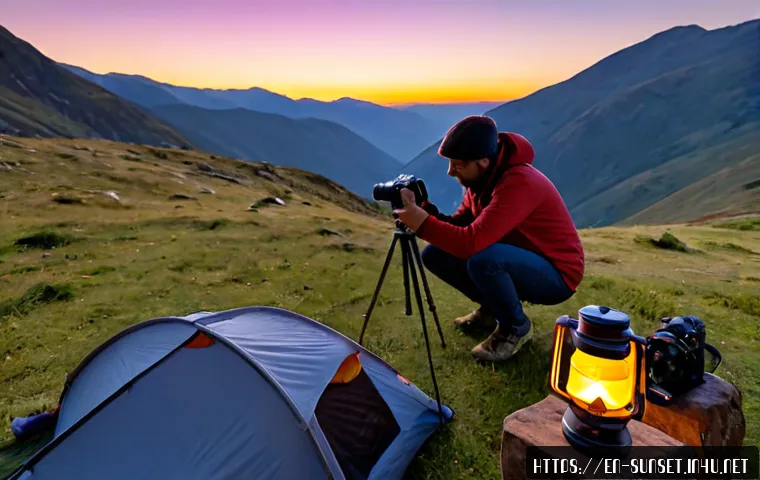 How to Plan a Sunset Camping Photo Shoot: Location, Gear, and Booking Decisions 3 선셋포인트 캠핑과 함께 하는 사진 촬영 관련 이미지 1